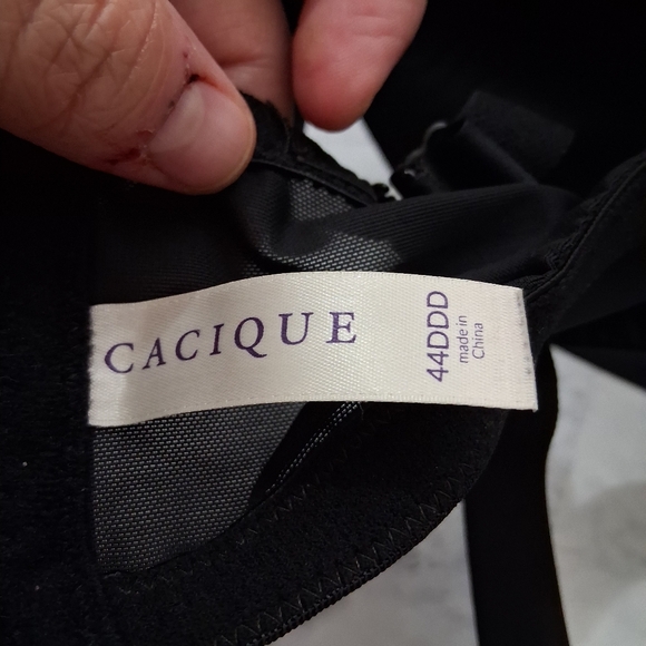 🌰Cacique Black Bra - Picture 6 of 11